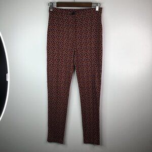 Free people pants brown orange